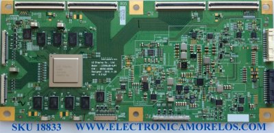 T-CON / LG 6871L-4555A / 6870C-0636A / 4555A / PANEL LC550LQD (GJ)(P1) / MODELOS OLED55C6P-U.BUSWLJR / OLED55C6P